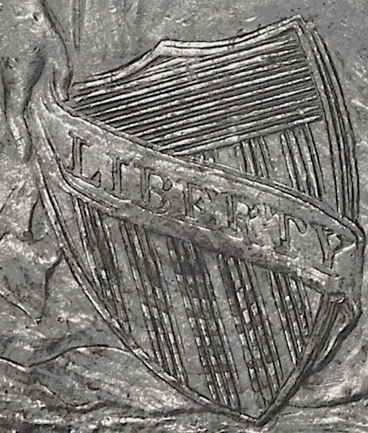 1844-$1-Liberty-Seated-Dollar-#1---Osburn-Cushing-1,-R2